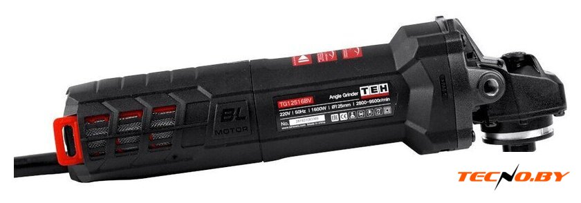 Угловая шлифмашина TEH TG12516BV - Изображение №4 — Интернет-Магазин TECNO.BY