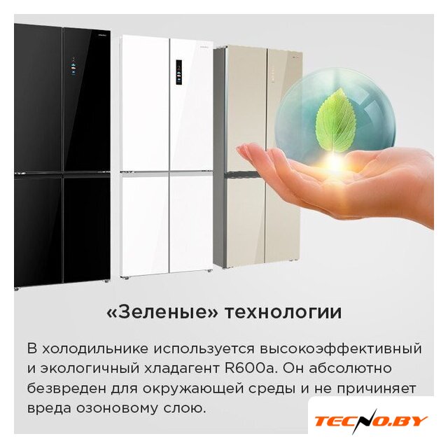 Четырёхдверный холодильник MAUNFELD MFF190NFDSB - Изображение №33 — Интернет-Магазин TECNO.BY