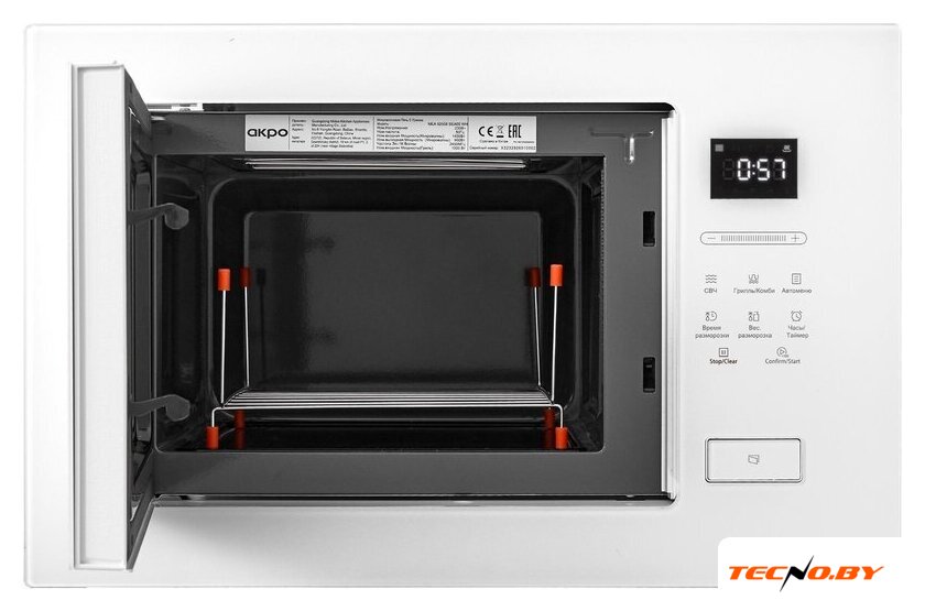 Микроволновая печь Akpo MEA 925 08 SEA05 WH - Изображение №3 — Интернет-Магазин TECNO.BY