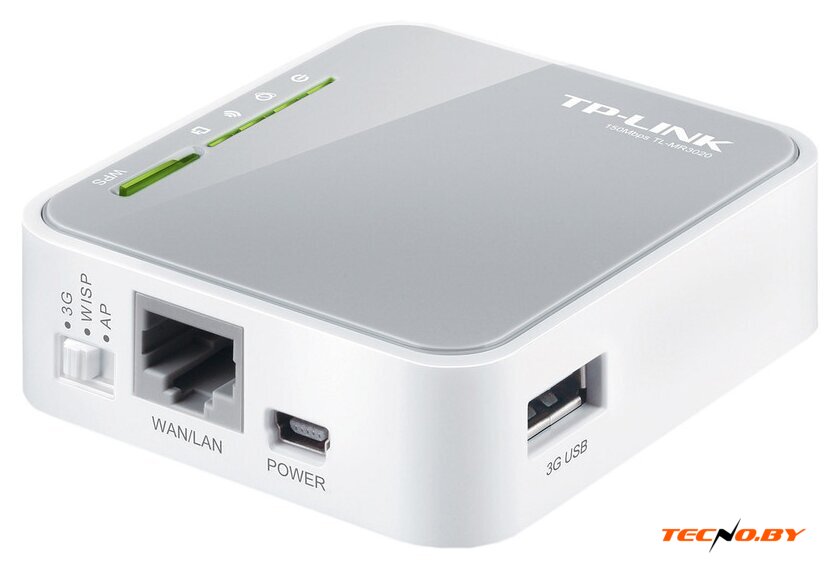 Wi-Fi роутер TP-Link TL-MR3020 - Изображение №1 — Интернет-Магазин TECNO.BY