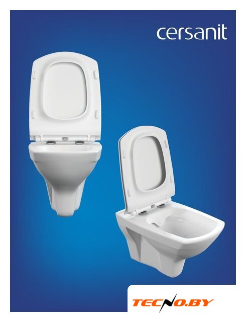Унитаз подвесной Cersanit Carina New Clean On с инстал. Link Pro (с кнопкой Estetica 64110 хром глянцевый) - Изображение №11 — Интернет-Магазин TECNO.BY