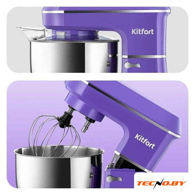 Планетарный миксер Kitfort KT-4432 - Изображение №3 — Интернет-Магазин TECNO.BY