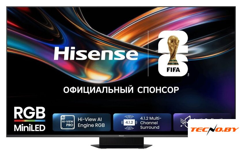 RGB miniLED телевизор Hisense 65UR9S - Изображение №1 — Интернет-Магазин TECNO.BY