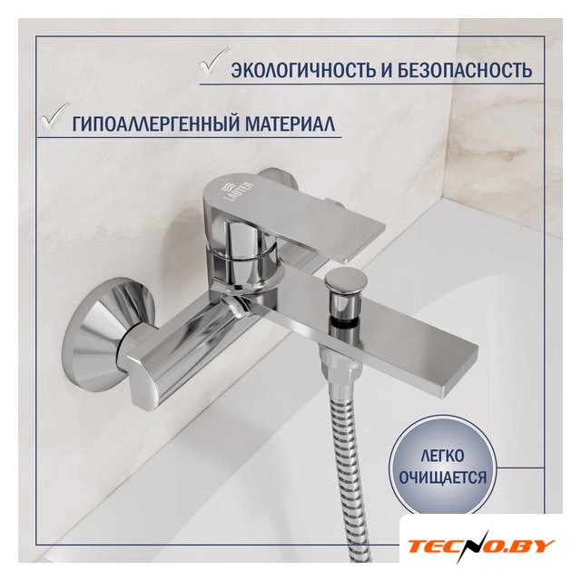 Смеситель Lauter Reef 21CK6678C с лейкой Relexa Lily 21S10048 - Изображение №4 — Интернет-Магазин TECNO.BY