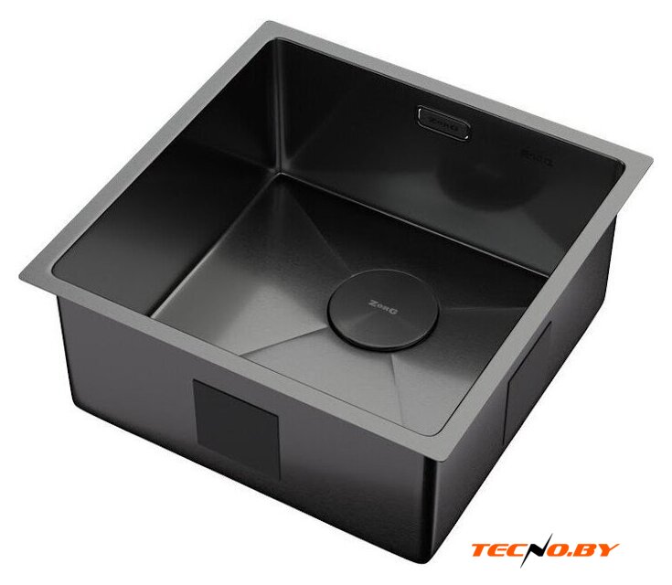 Кухонная мойка ZorG Zerox 44 U / IF PVD Gunblack - Изображение №2 — Интернет-Магазин TECNO.BY