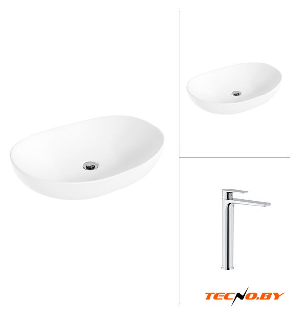 Умывальник Lauter 21502 + Reef 21CK8678C - Изображение №1 — Интернет-Магазин TECNO.BY