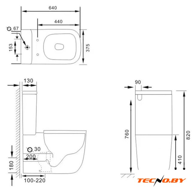 Унитаз напольный Lauter Rimless 21D2203 + гигиенический душ Glow 21LT0224GL - Изображение №32 — Интернет-Магазин TECNO.BY