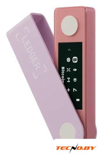 Аппаратный криптокошелек Ledger Nano X (розовый) - Изображение №1 — Интернет-Магазин TECNO.BY
