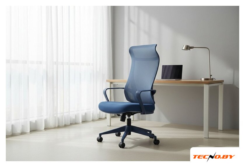 Офисное кресло FOX HOUSE Mokeren SK3226 50.041 (синий) - Изображение №12 — Интернет-Магазин TECNO.BY