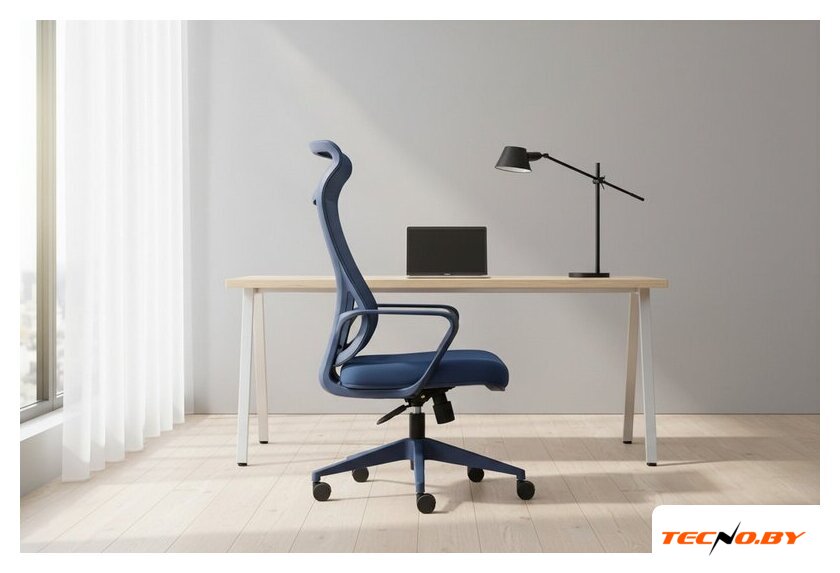 Офисное кресло FOX HOUSE Mokeren SK3226 50.041 (синий) - Изображение №13 — Интернет-Магазин TECNO.BY
