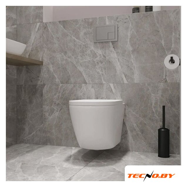 Унитаз подвесной Lauter Vortex 2110830+GROHE Solido 38811KF0+37131000 с кнопкой (прямоугольная, черный) - Изображение №20 — Интернет-Магазин TECNO.BY