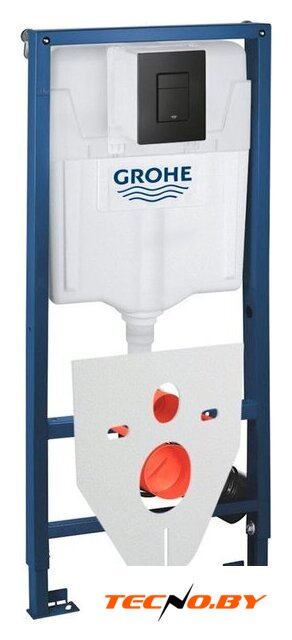 Унитаз подвесной Lauter Vortex 2110830+GROHE Solido 38811KF0+37131000 с кнопкой (прямоугольная, черный) - Изображение №21 — Интернет-Магазин TECNO.BY