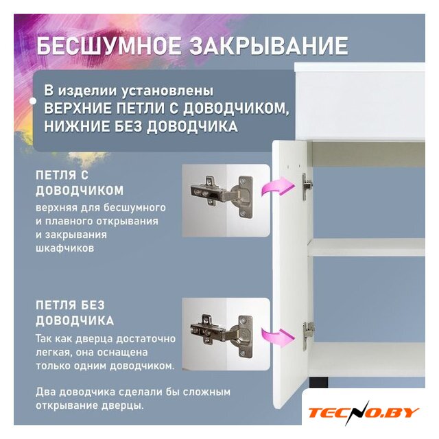  Doratiz Тумба под умывальник Вальс 60 9908.178 - Изображение №7 — Интернет-Магазин TECNO.BY