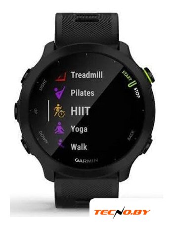 Умные часы Garmin Forerunner 55 (черный) - Изображение №5 — Интернет-Магазин TECNO.BY