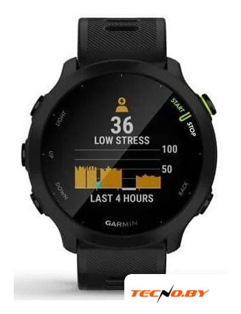 Умные часы Garmin Forerunner 55 (черный) - Изображение №4 — Интернет-Магазин TECNO.BY