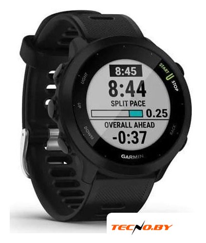 Умные часы Garmin Forerunner 55 (черный) - Изображение №2 — Интернет-Магазин TECNO.BY