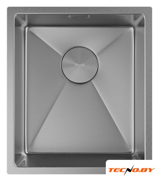 Кухонная мойка ZorG Zerox 38 U / IF Steel - Изображение №3 — Интернет-Магазин TECNO.BY