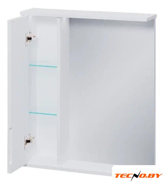  Volna Шкаф с зеркалом Lake 70 L (белый) - Изображение №2 — Интернет-Магазин TECNO.BY