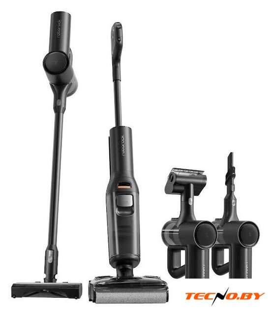 Пылесос Roborock Wet and Dry Vacuum Cleaner F25 ACE Combo WD5M6A (с русской озвучкой, черный) - Изображение №6 — Интернет-Магазин TECNO.BY