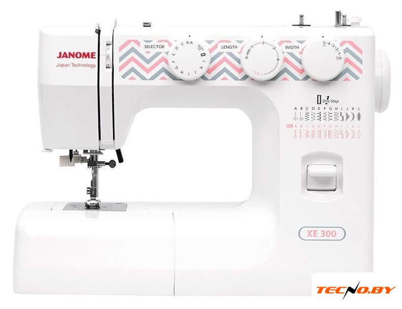 Электромеханическая швейная машина Janome XE 300 - Изображение №1 — Интернет-Магазин TECNO.BY