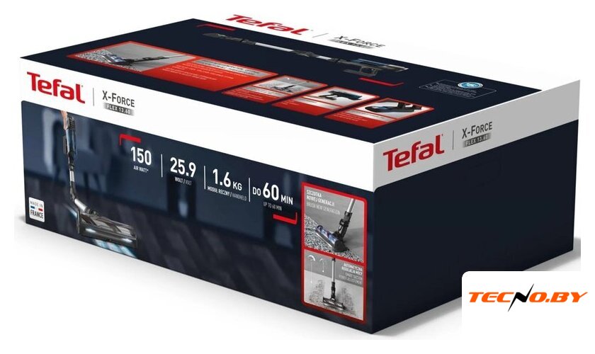 Пылесос Tefal X-Force Flex 12.60 Neo TY9LC1WO - Изображение №14 — Интернет-Магазин TECNO.BY