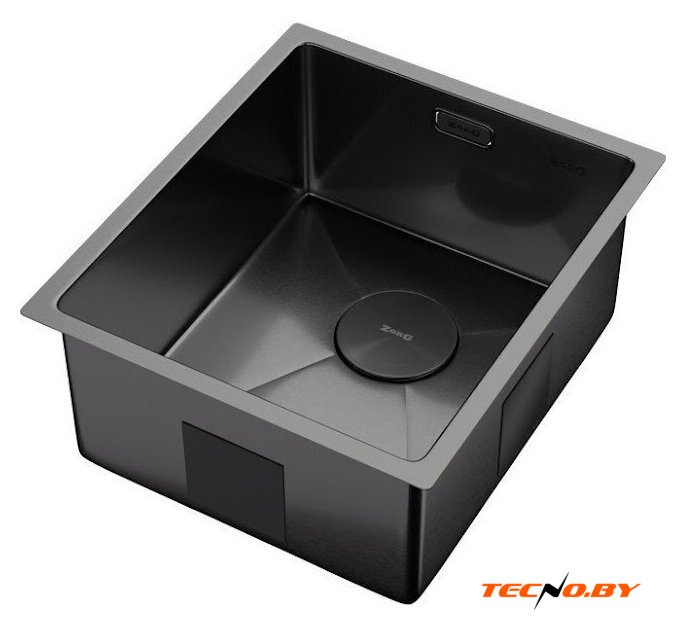Кухонная мойка ZorG Zerox 38 U / IF PVD Gunblack - Изображение №2 — Интернет-Магазин TECNO.BY