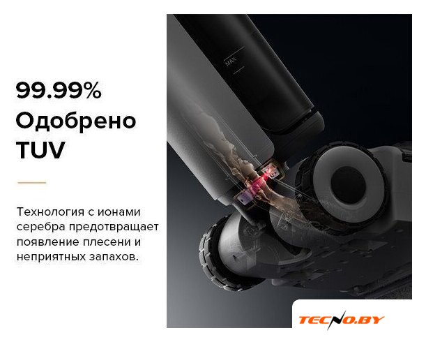 Вертикальный моющий пылесос Roborock Wet and Dry Vacuum Cleaner F25 ALT WD5M4A (с русской озвучкой, черный) - Изображение №20 — Интернет-Магазин TECNO.BY