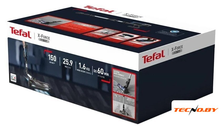 Пылесос Tefal X-Force Flex 12.60 Neo TY9L42WO - Изображение №13 — Интернет-Магазин TECNO.BY
