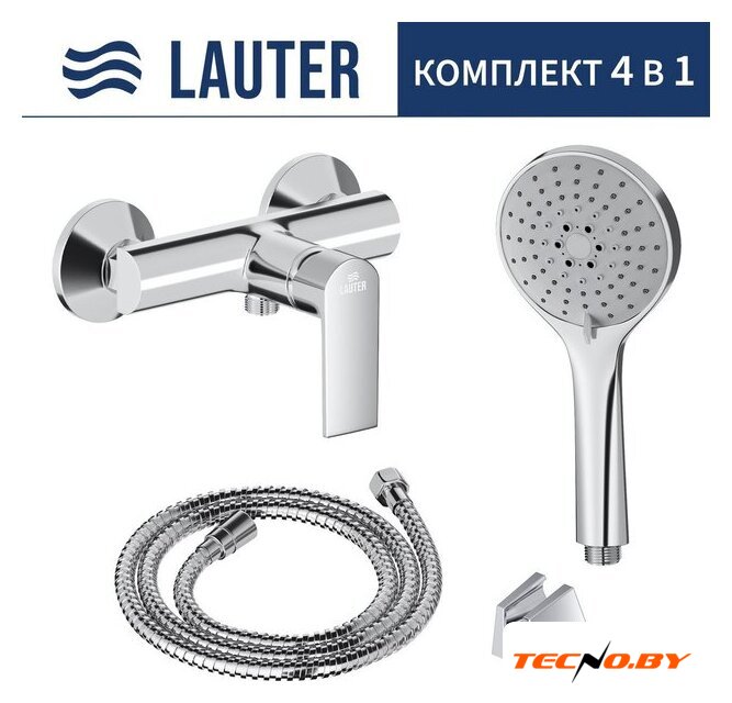 Смеситель Lauter Reef 21СК9678C с лейкой Living Daisy 21S10167 - Изображение №16 — Интернет-Магазин TECNO.BY
