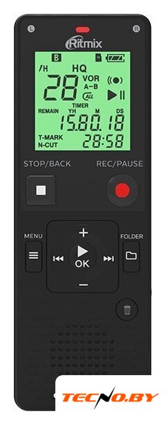 Диктофон Ritmix RR-820 16 GB - Изображение №1 — Интернет-Магазин TECNO.BY
