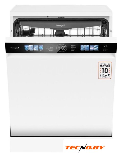 Отдельностоящая посудомоечная машина Weissgauff DW 999 Touch Inverter Dual Fan Dry - Изображение №21 — Интернет-Магазин TECNO.BY