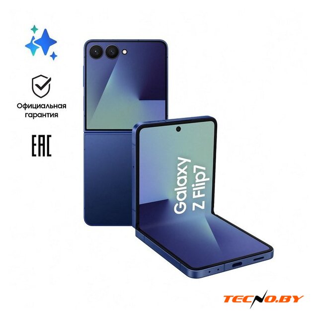 Телефон Samsung Galaxy Z Flip7 SM-F766B 12GB/512GB (синий) - Изображение №11 — Интернет-Магазин TECNO.BY
