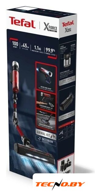 Пылесос Tefal X-Force Flex 9.60 Animal TY2079WO - Изображение №16 — Интернет-Магазин TECNO.BY