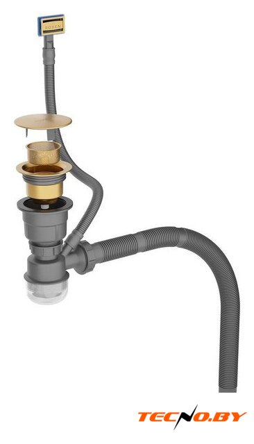 Кухонная мойка Roxen Simple 560220-60G-V золото/текстурная PVD покрытие (с коландером и дозатором) - Изображение №15 — Интернет-Магазин TECNO.BY