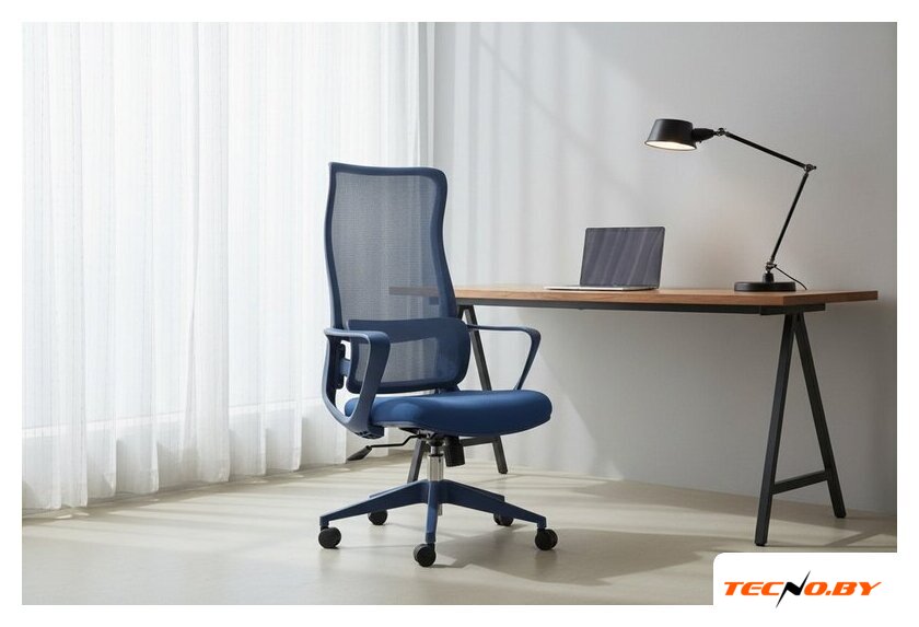 Офисное кресло FOX HOUSE Savalen LN-05 50.046 (синий) - Изображение №14 — Интернет-Магазин TECNO.BY