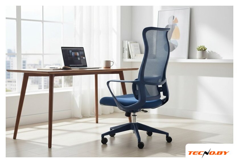 Офисное кресло FOX HOUSE Savalen LN-05 50.046 (синий) - Изображение №15 — Интернет-Магазин TECNO.BY
