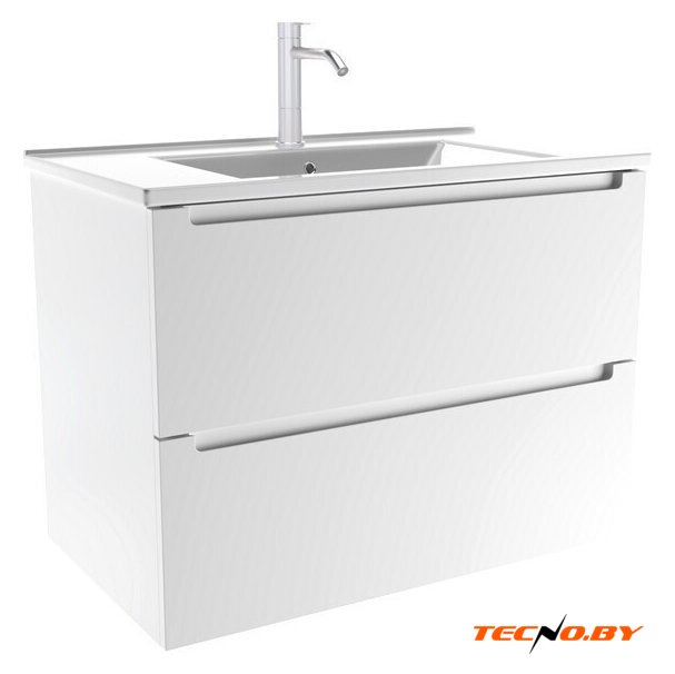  ЗОВ Тумба с умывальником Дион 60 D60LWP0M9003MKV5-OL60 (белый матовый) - Изображение №1 — Интернет-Магазин TECNO.BY