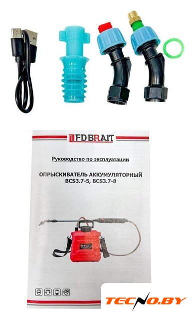 Аккумуляторный опрыскиватель Brait BCS3.7-8 27.01.018.019 (с АКБ) - Изображение №11 — Интернет-Магазин TECNO.BY