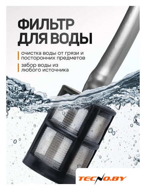 Мойка высокого давления RockForce RF-PG001 (с 1-им АКБ, кейс) - Изображение №13 — Интернет-Магазин TECNO.BY