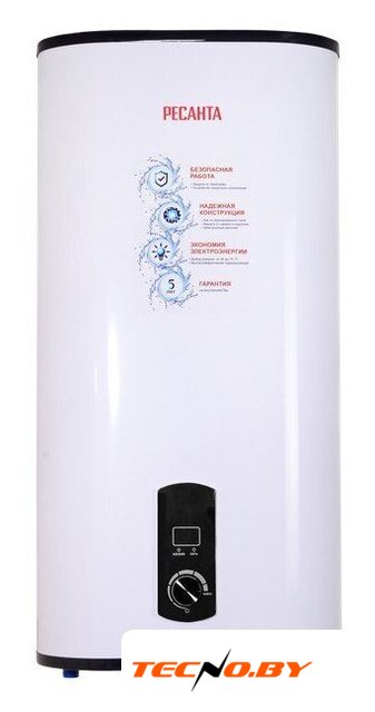 Накопительный электрический водонагреватель Ресанта ВН-50У - Изображение №1 — Интернет-Магазин TECNO.BY