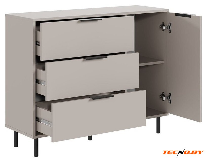Тумба Mio Tesoro Rimini KOM1D3S (кашемир/кашемир) - Изображение №2 — Интернет-Магазин TECNO.BY