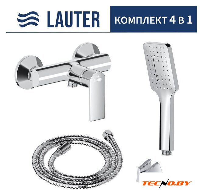 Смеситель Lauter Reef 21СК9678C с лейкой Living Fleur 21S00126 - Изображение №16 — Интернет-Магазин TECNO.BY