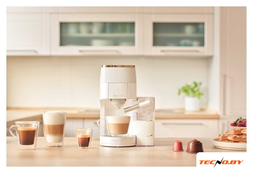 Капсульная кофеварка Sencor SCC 3001WH - Изображение №15 — Интернет-Магазин TECNO.BY