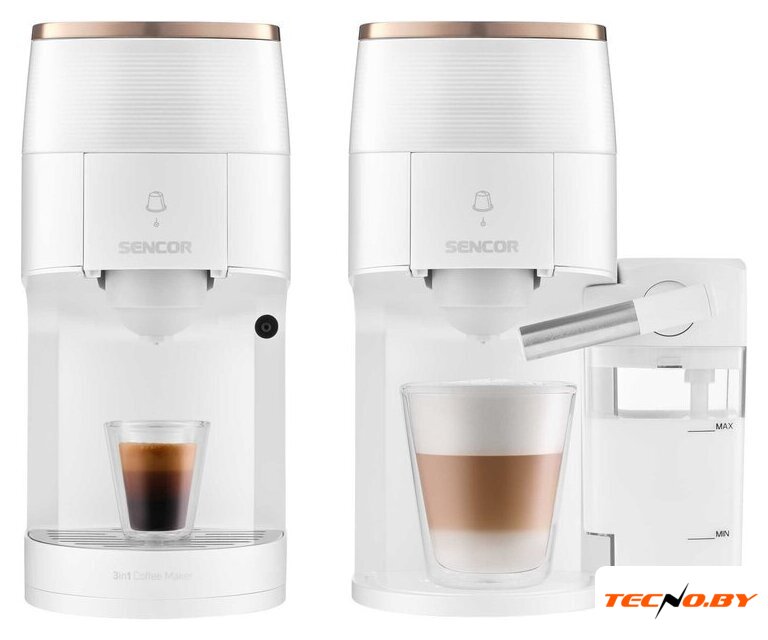 Капсульная кофеварка Sencor SCC 3001WH - Изображение №6 — Интернет-Магазин TECNO.BY