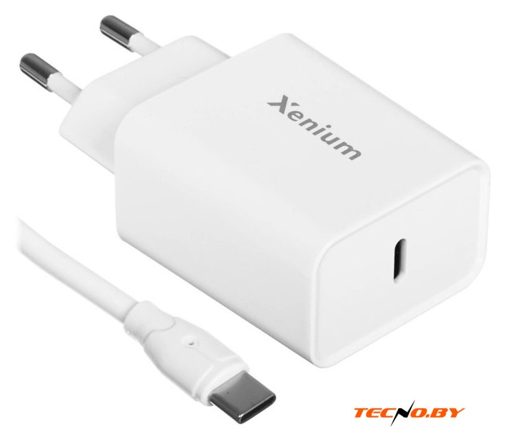 Сетевое зарядное Xenium X331 (белый) - Изображение №1 — Интернет-Магазин TECNO.BY