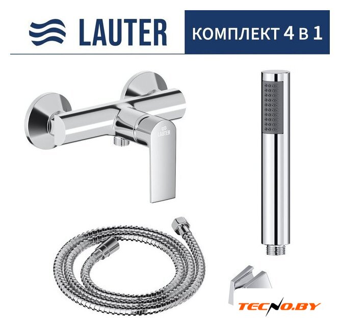 Смеситель Lauter Reef 21СК9678C с лейкой Living Lily 21S10048 - Изображение №19 — Интернет-Магазин TECNO.BY