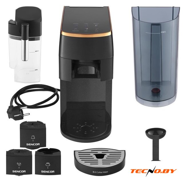Капсульная кофеварка Sencor SCC 3000BK - Изображение №7 — Интернет-Магазин TECNO.BY
