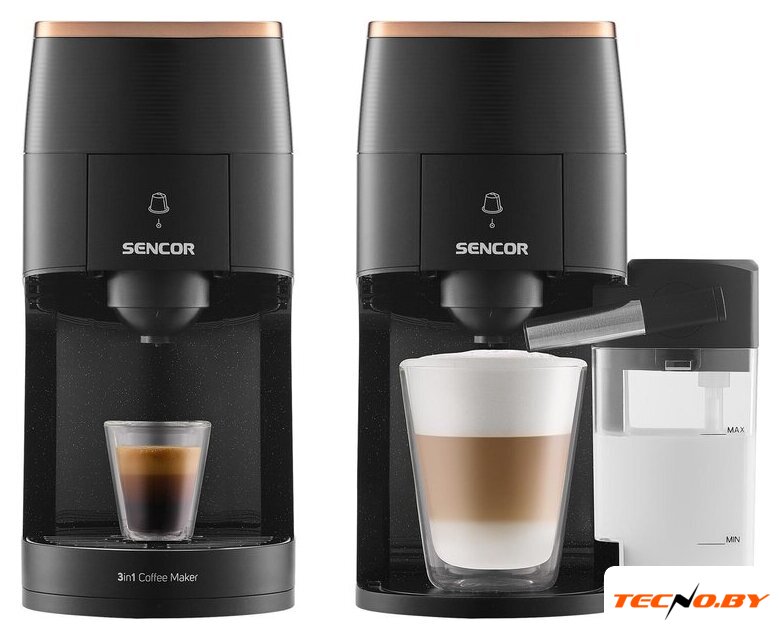 Капсульная кофеварка Sencor SCC 3000BK - Изображение №5 — Интернет-Магазин TECNO.BY