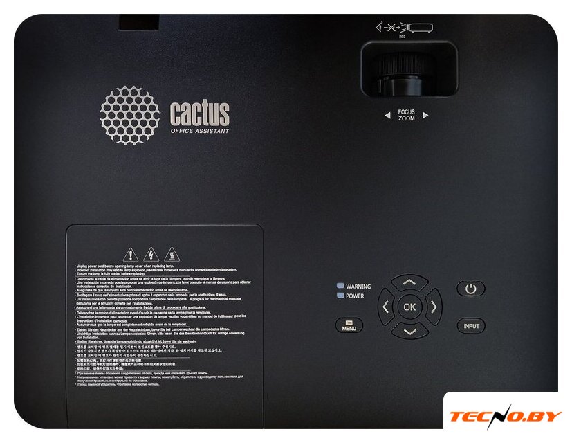 Проектор CACTUS CS-S3.B - Изображение №6 — Интернет-Магазин TECNO.BY