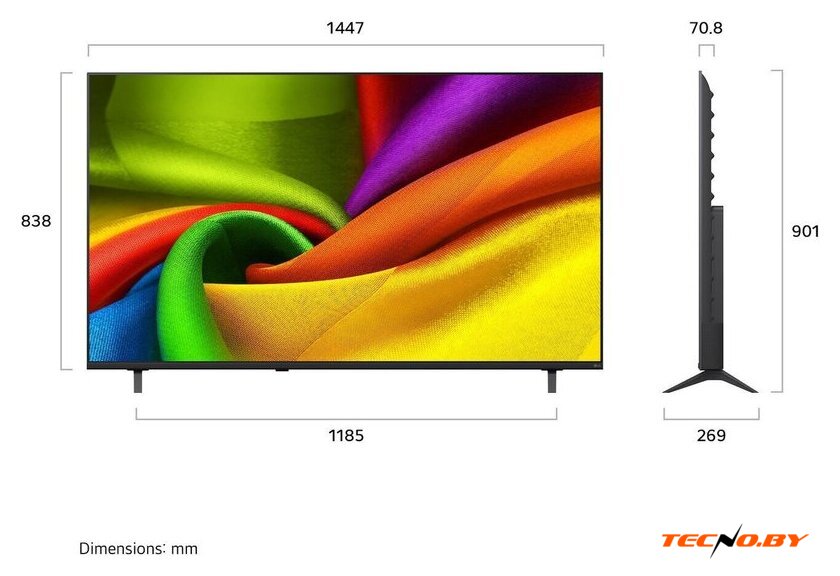 Телевизор LG NANO 4K UHD AI NU90 65NU900B6LA - Изображение №5 — Интернет-Магазин TECNO.BY